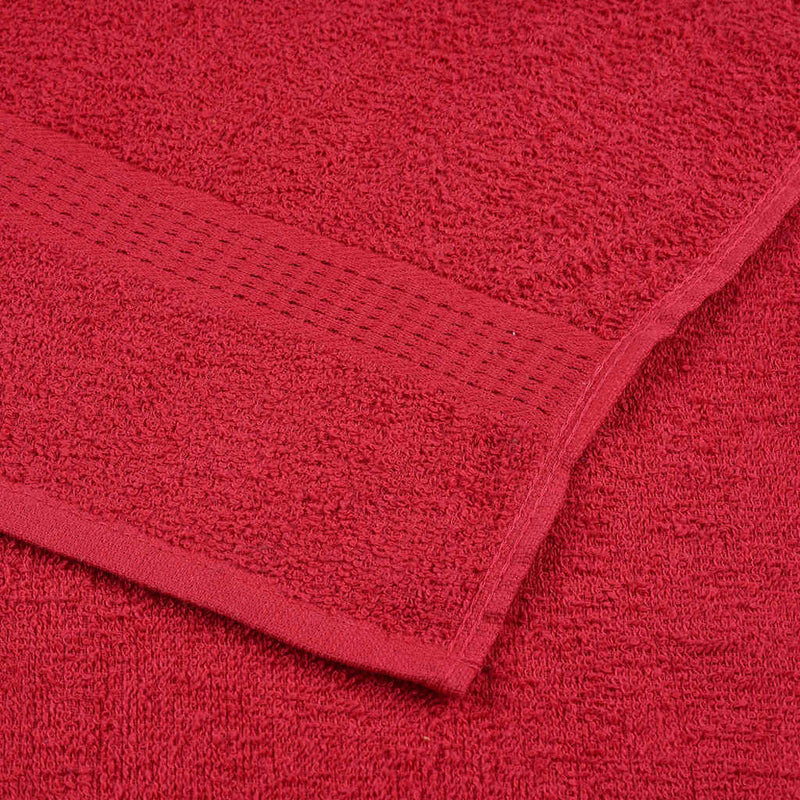 Prosoape FROGN 4 buc., roșu, 100x200 cm, 360 g/m²