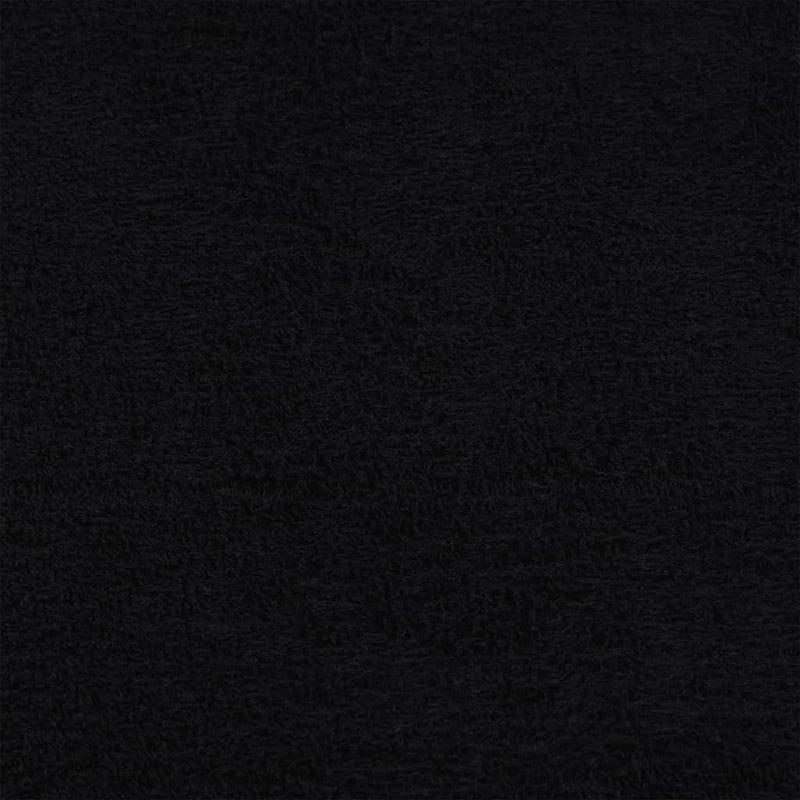 Prosoape FROGN 2 buc., negru, 100x200 cm, 360 g/m²