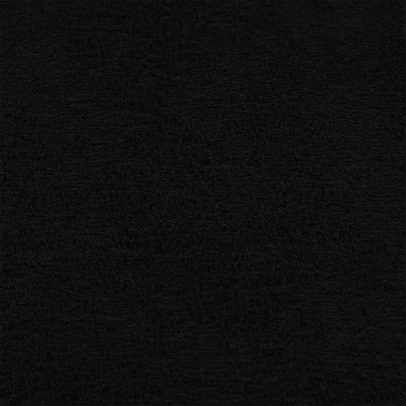 Prosoape FROGN 10 buc., negru, 100x200 cm, 360 g/m²