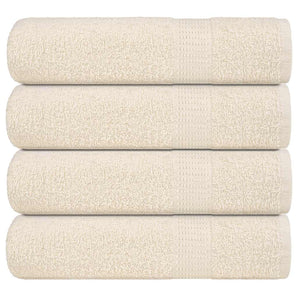 Prosoape de mâini, FROGN, 4 buc., crem, 50x100 cm, 360 g/m²