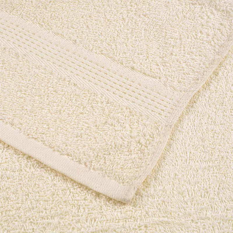 Prosoape de baie, FROGN, 2 buc., crem, 100x150 cm, 360 g/m²