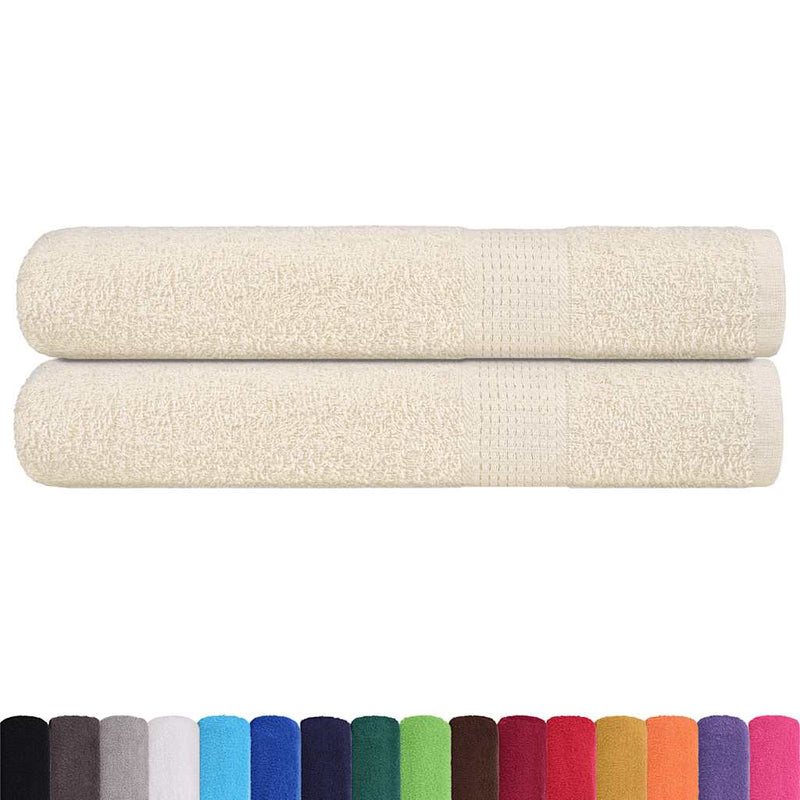 Prosoape FROGN 2 buc., crem, 100x200 cm, 360 g/m²