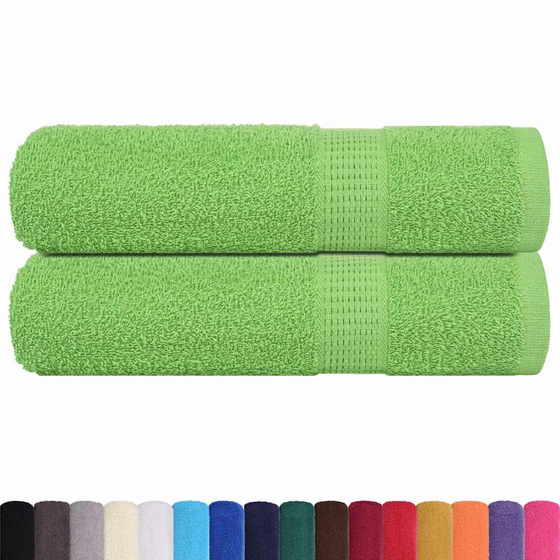 Prosoape de mâini, FROGN, 2 buc., verde măr, 50x100 cm, 360 g/m²