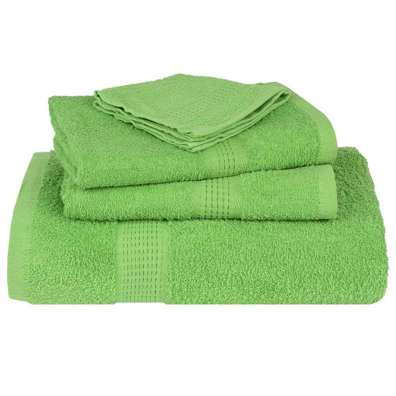 Prosoape de mâini, FROGN, 10 buc., verde măr, 50x100 cm, 360 g/m²