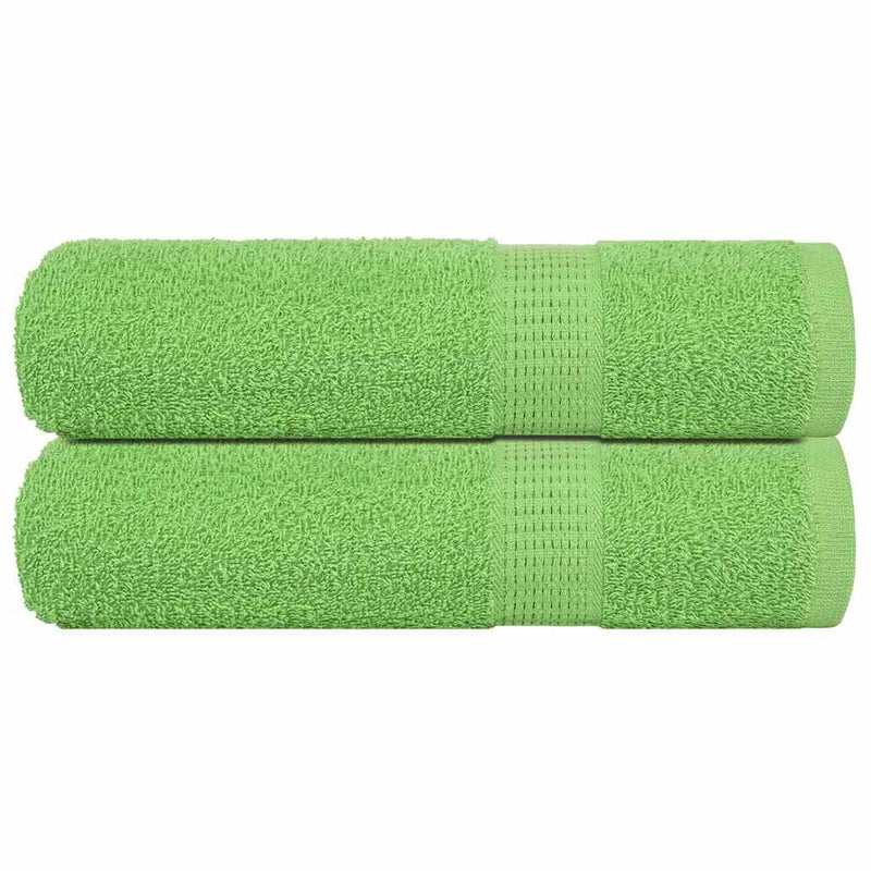 Prosoape de duș, FROGN, 2 buc., verde măr, 70x140 cm, 360 g/m²