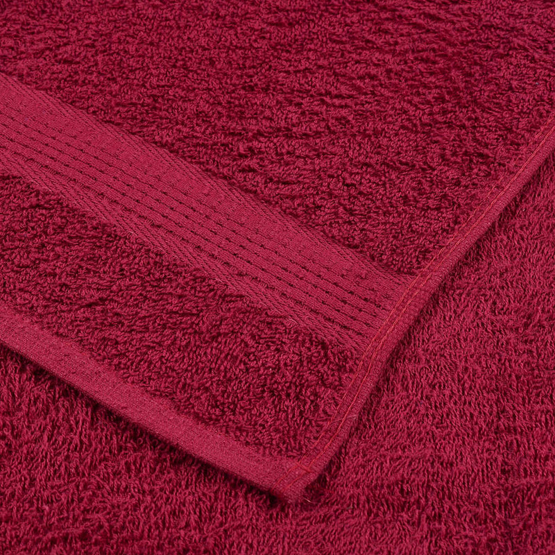 Set prosoape FROGN 8 piese, Bordeaux, 360 g/m²