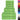 Set prosoape FROGN 8 piese, verde măr, 360 g/m²