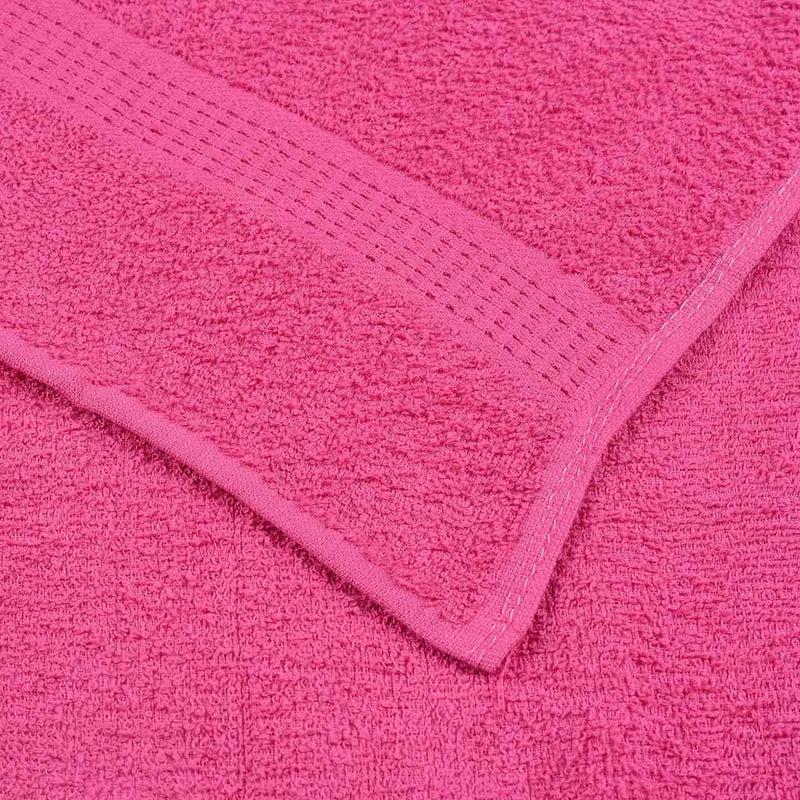 Set prosoape FROGN 8 piese, roz, 360 g/m²
