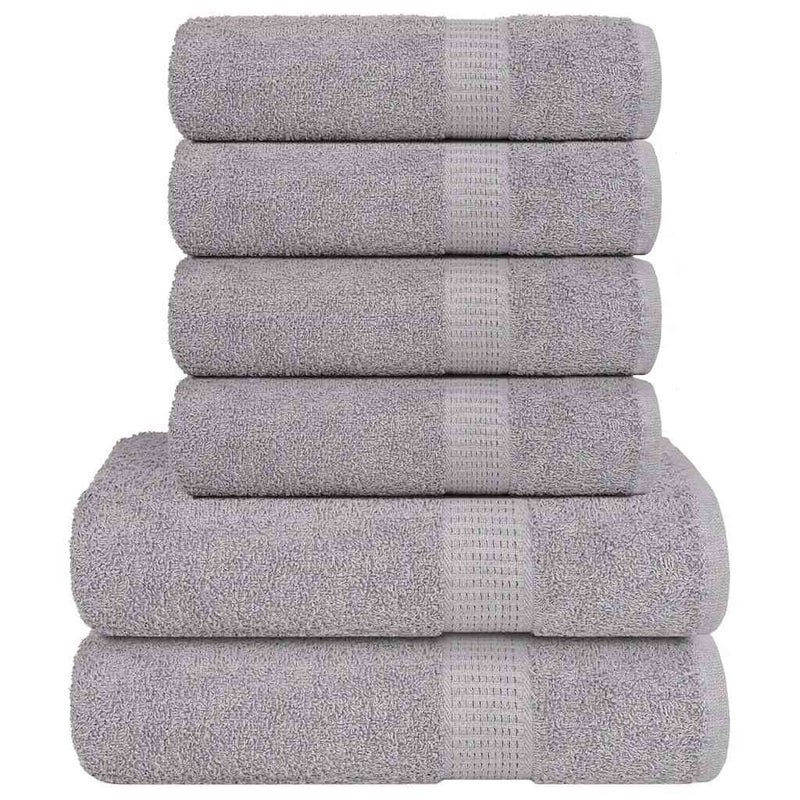 Set prosoape FROGN 6 piese, gri, 360 g/m²