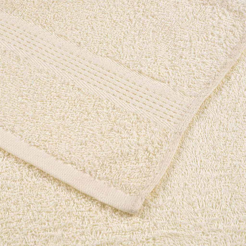 Set prosoape FROGN 6 piese, crem, 360 g/m²