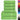 Set prosoape FROGN 6 piese, verde măr, 360 g/m²