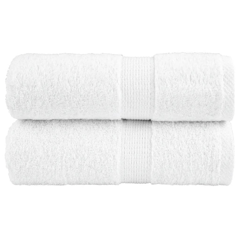 Prosoape oaspeți premium, SOLUND, 2 buc. alb 30x50cm 600gsm