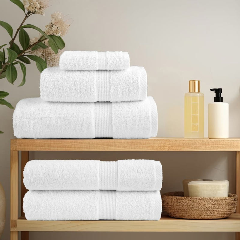 Prosoape de duș premium, SOLUND 25 buc alb 70x140cm 600 gsm