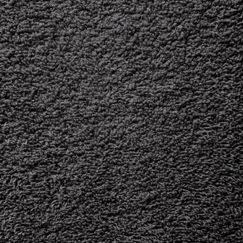 Prosoape de baie premium, SOLUND, 10 buc., antracit, 30x30 cm, 600 g/m²