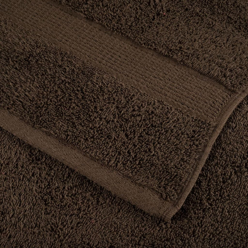 Prosoape de saună premium, SOLUND 2 buc maro 80x200cm 600gsm