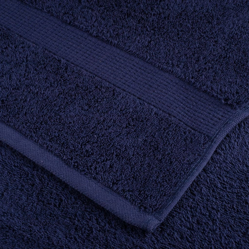Prosoape de baie premium, SOLUND 4buc bleumarin 100x150cm 600gsm