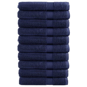 Prosoape premium, SOLUND 10buc bleumarin 100x200cm 600gsm