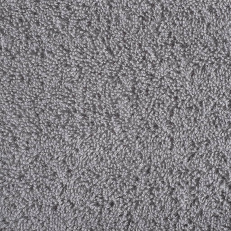 Prosoape de baie premium, SOLUND, 4 buc., gri, 30 x 30 cm, 600 g/m²
