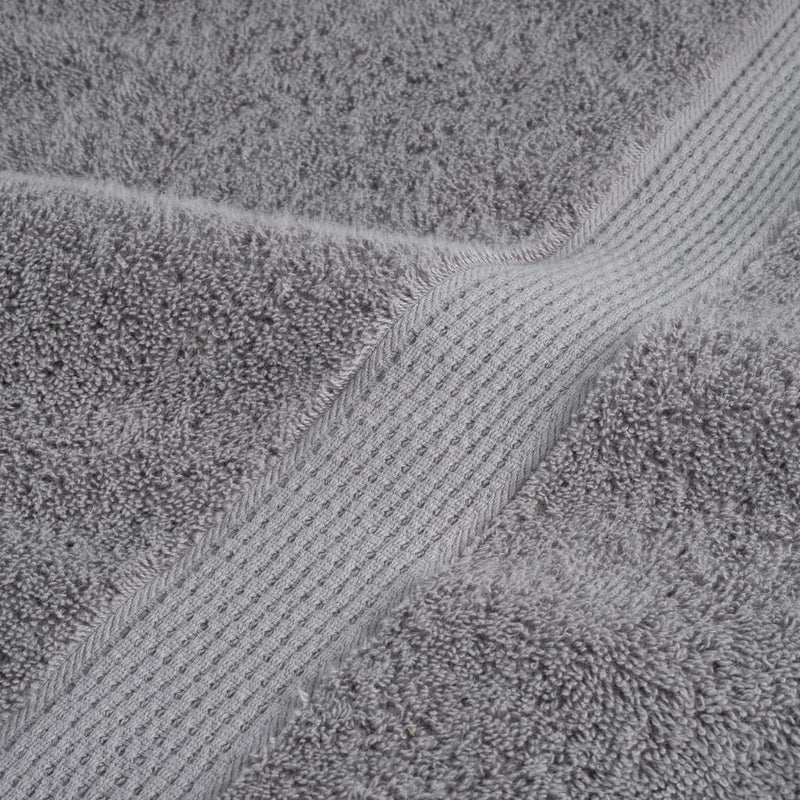Prosoape de saună premium, SOLUND 10 buc gri 80x200cm 600gsm
