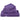 Prosoape de baie premium SOLUND, 2 buc., violet, 30x30 cm, 600 g/m²