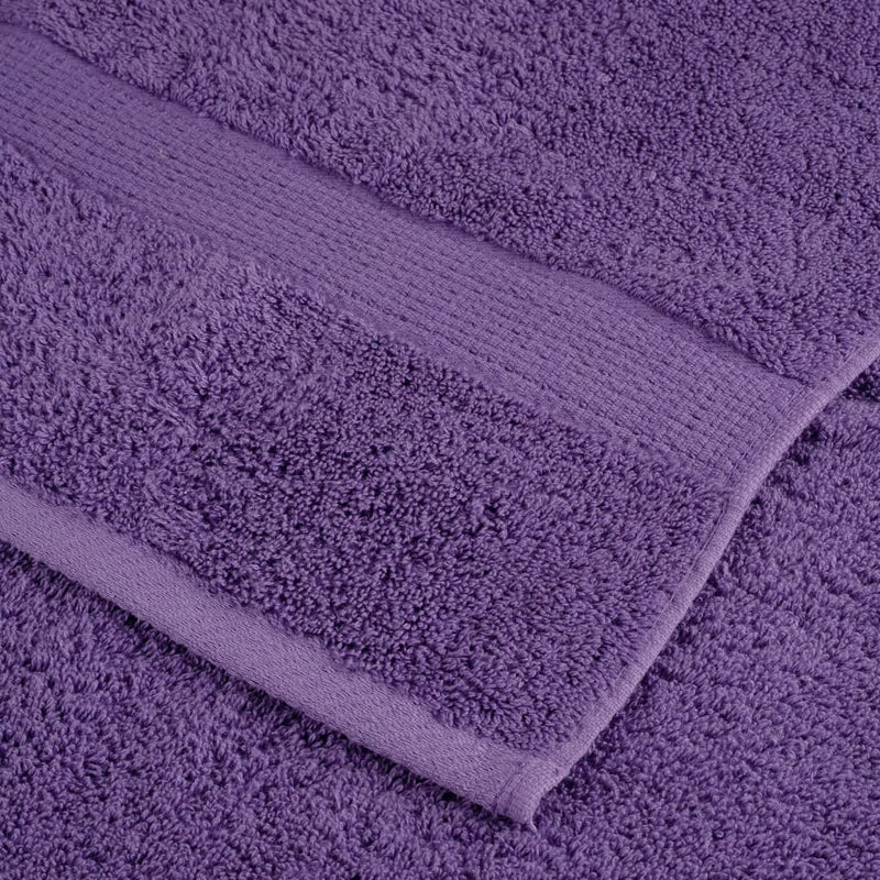 Prosoape oaspeți premium SOLUND 4 buc violet 30x50 cm 600 gsm