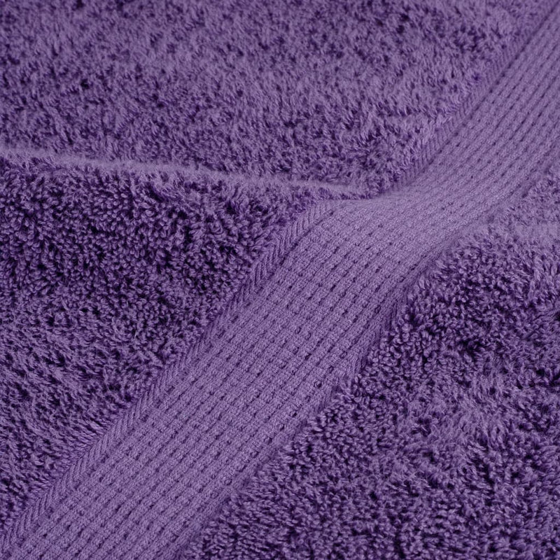Prosoape de saună premium SOLUND 10 buc. violet 80x200cm 600gsm