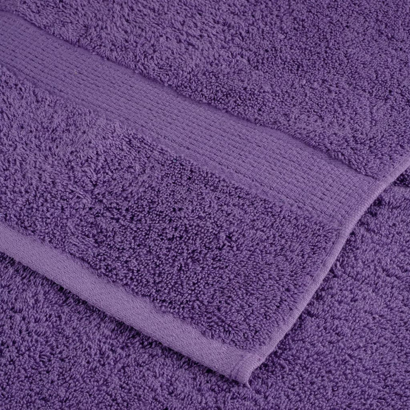 Prosoape premium SOLUND 2 buc. violet 100x200 cm 600 gsm