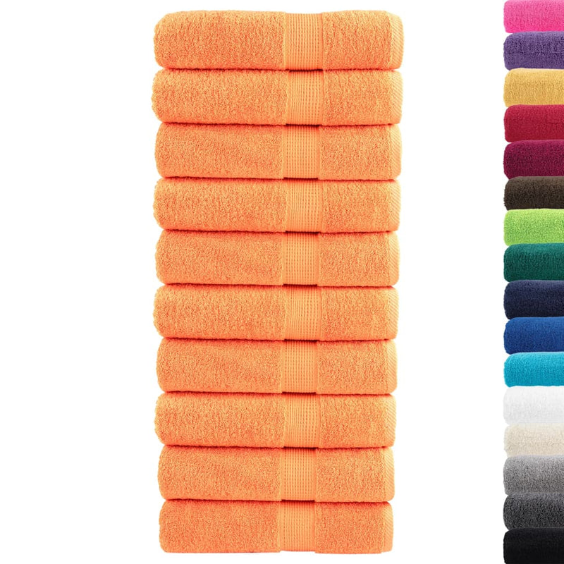 Prosoape de baie premium, SOLUND 10 buc 100x150 cm 600 gsm