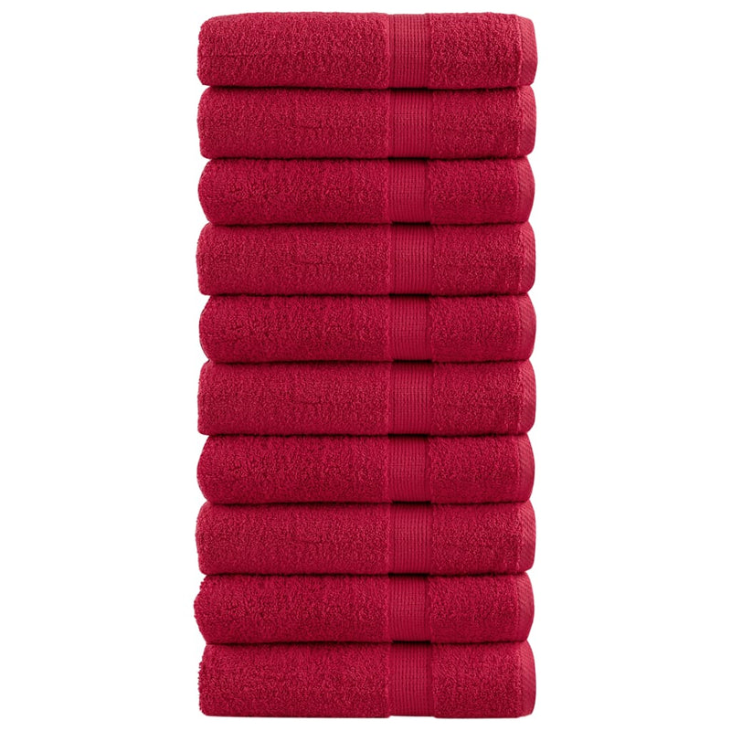 Prosoape de baie premium, SOLUND 10 buc 100x150 cm 600 gsm