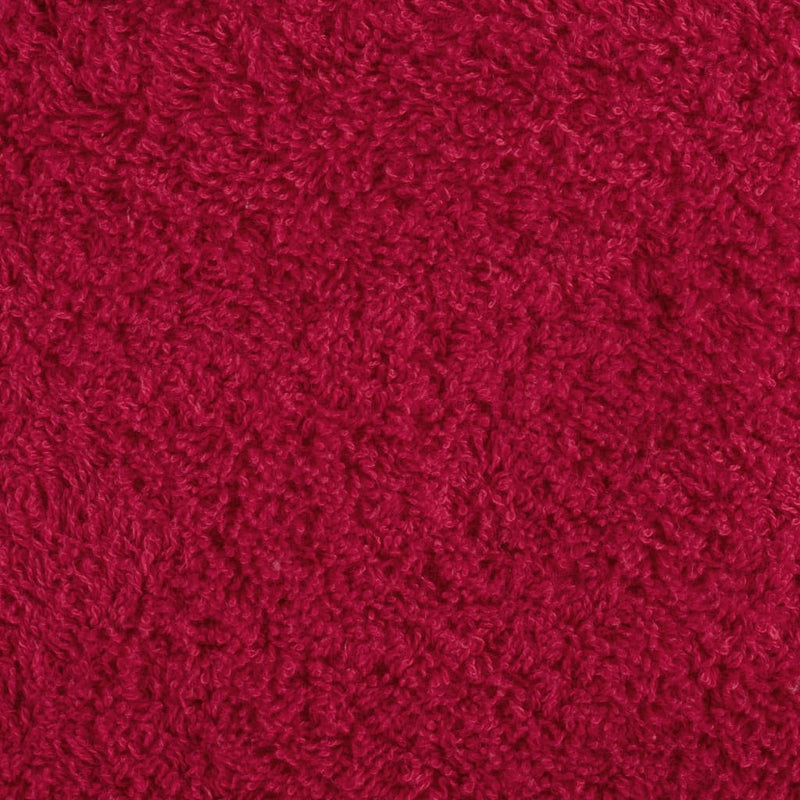 Prosoape de saună premium SOLUND 2 buc. roșu 80x200 cm 600 gsm
