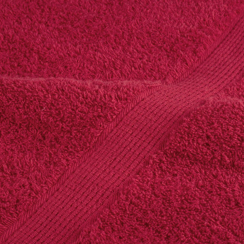 Prosoape de saună premium SOLUND 10 buc. roșu 80x200 cm 600 gsm