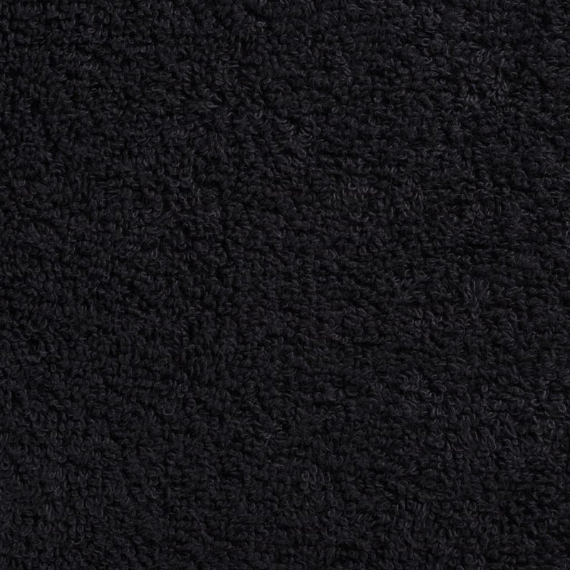 Prosoape de saună premium SOLUND 10 buc. negru 80x200 cm 600gsm