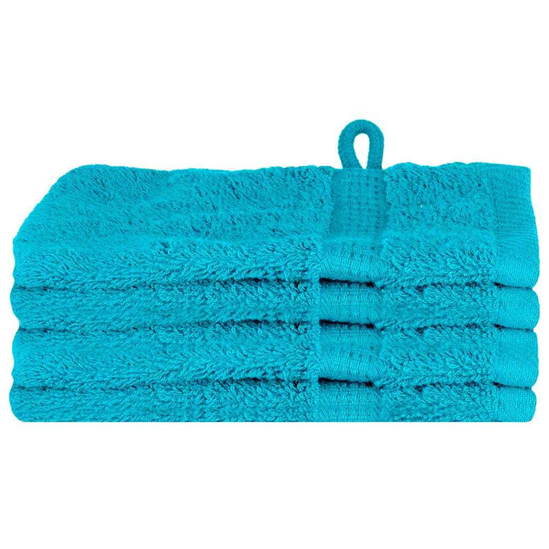 Prosop pentru musafiri SOLUND 4 buc. Turcoaz 15 x 21 cm 550 gsm