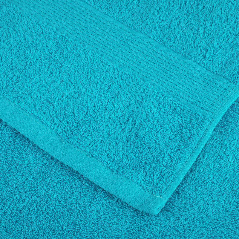 Prosoape de saună premium SOLUND 10buc. turcoaz 80x200cm 600gsm
