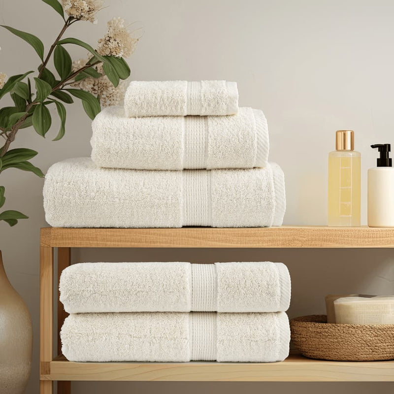 Prosoape de mâini premium SOLUND 4 buc. crem 50x100cm 600 gsm