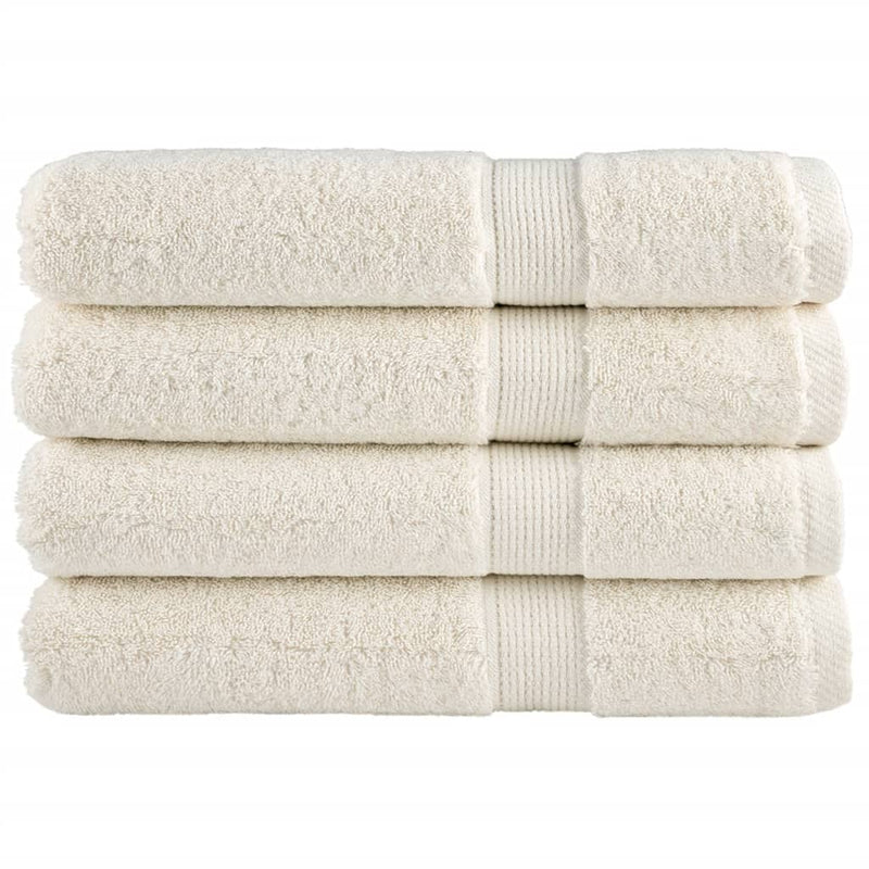 Prosoape de saună premium SOLUND 4 buc. crem 80x200 cm 600 gsm