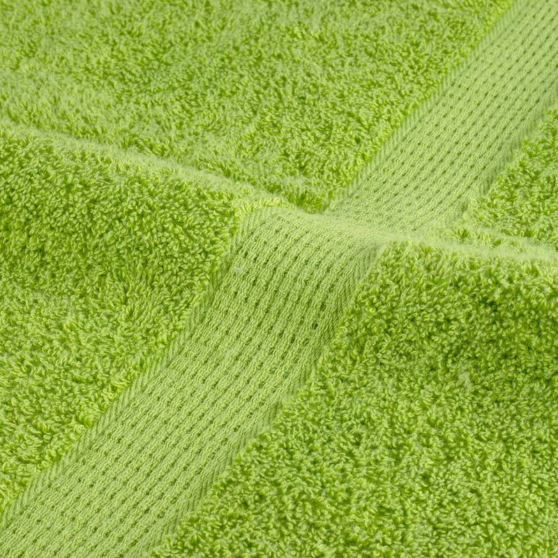 Prosoape de baie premium SOLUND, 4 buc., verde măr, 30x30 cm, 600 g/m²