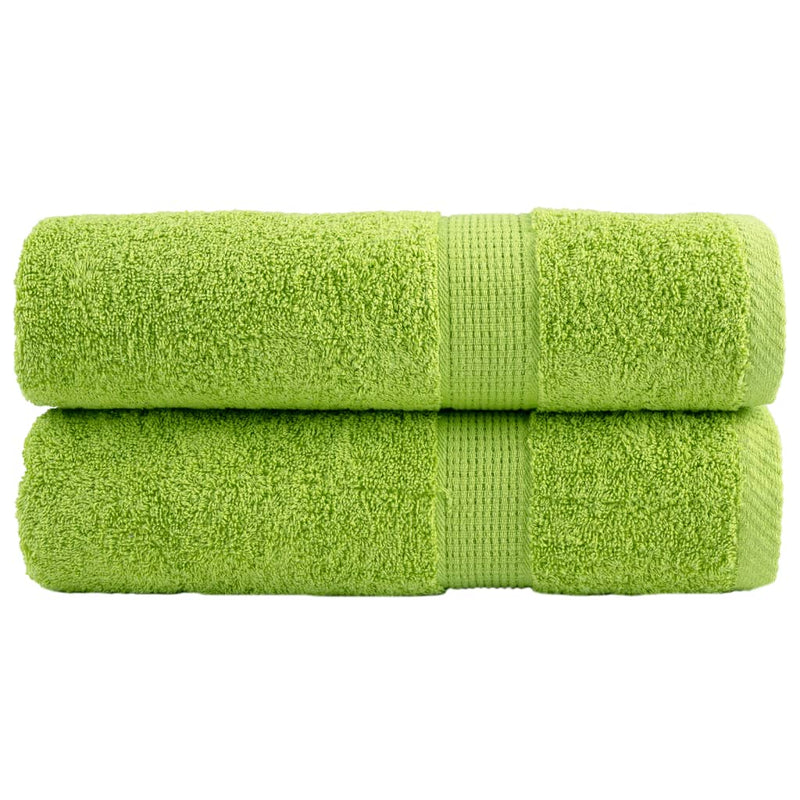 Prosoape de mâini premium SOLUND 2 buc. verde 50x100cm 600 gsm