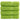 Prosoape de duș premium SOLUND 4 buc. verde 70x140 cm 600 gsm