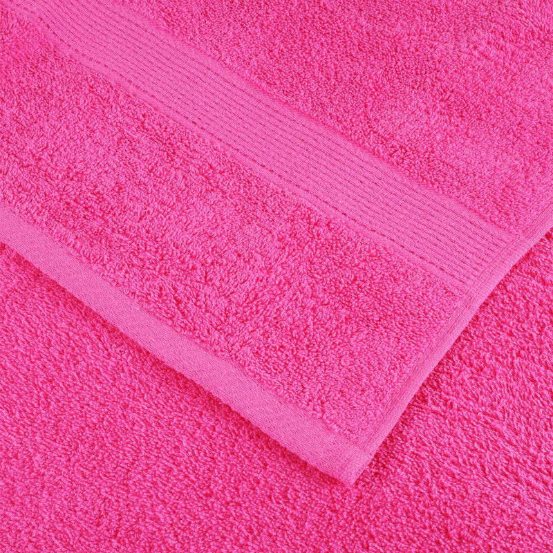 Prosoape de mâini premium SOLUND 10 buc. roz 50x100cm 600 gsm