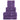 Set de prosoape premium SOLUND, 8 piese, violet, 600 g/m²