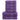 Set de prosoape premium SOLUND, 6 piese, violet, 600 g/m²