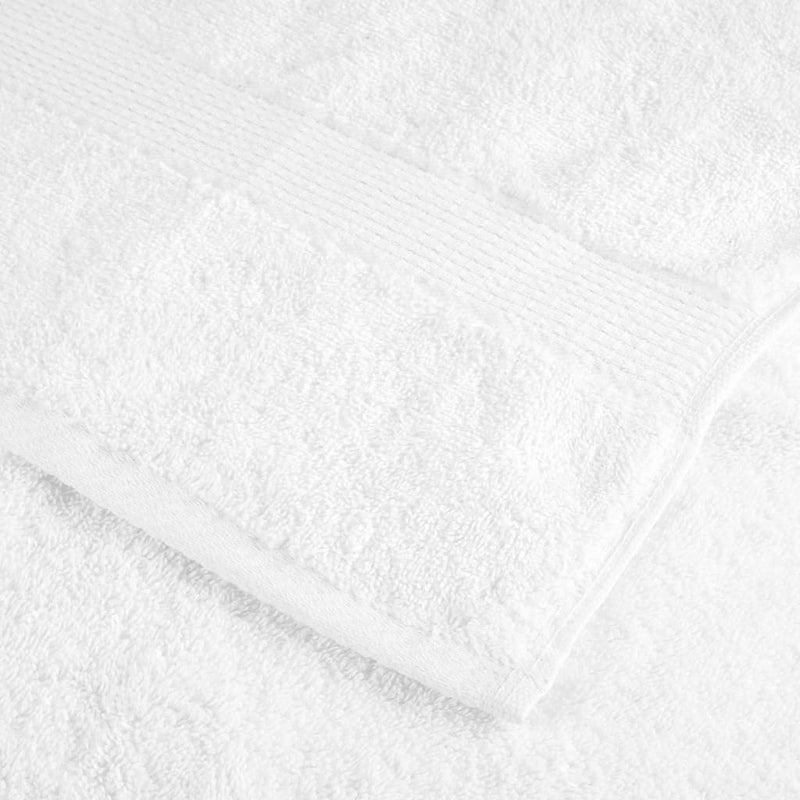 Set de prosoape premium SOLUND, 12 piese, alb, 600 g/m²