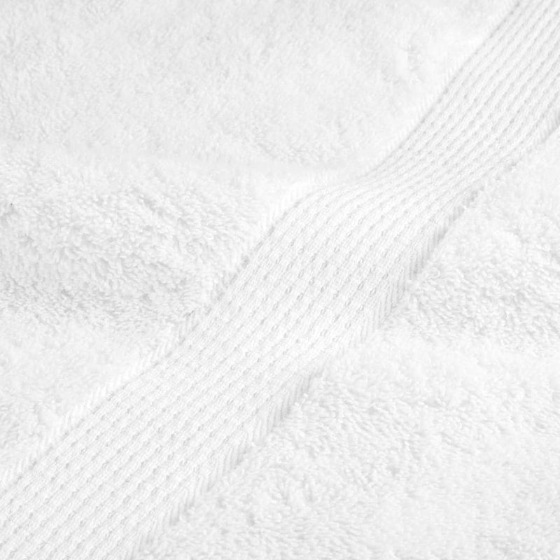 Set de prosoape premium SOLUND, 12 piese, alb, 600 g/m²