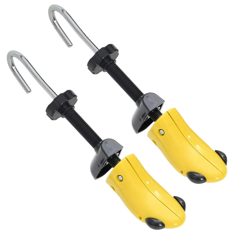 Întinzătoare de pantofi cu corn, galben, EU 34-37, plastic