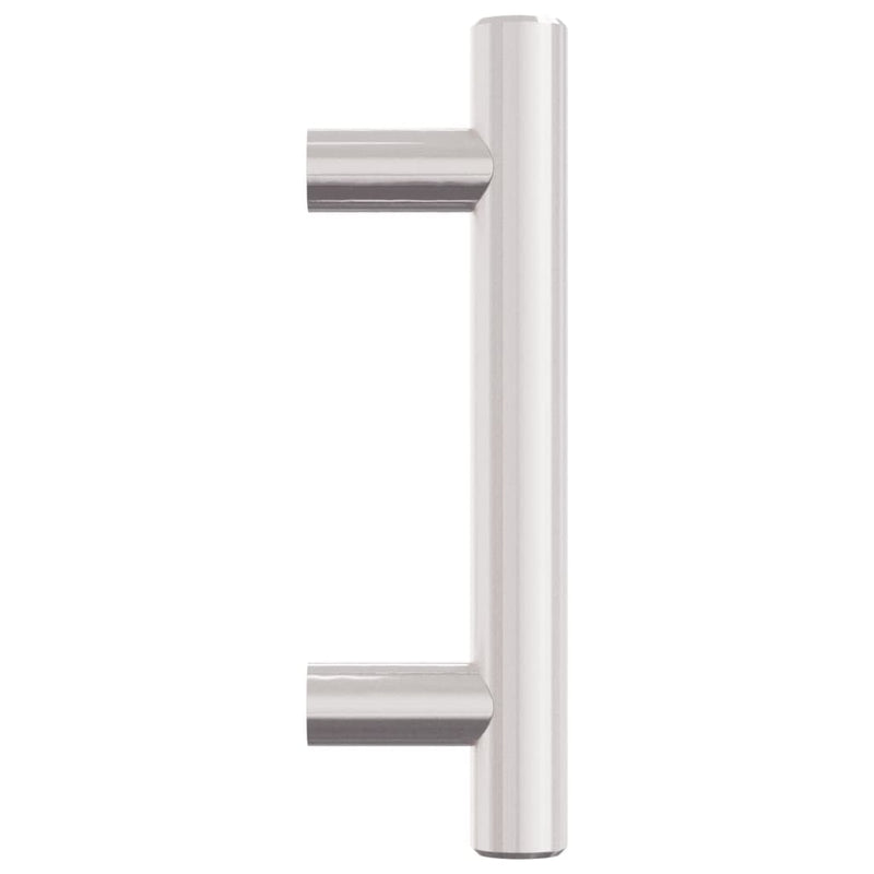 Mânere de dulap, 20 buc., argintiu, 64 mm, oțel inoxidabil