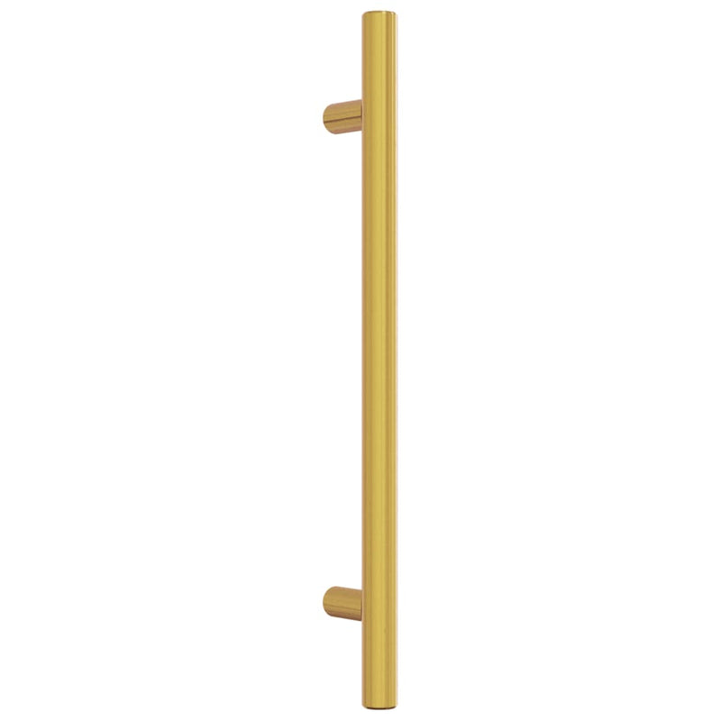 Mânere de dulap, 20 buc., auriu, 160 mm, oțel inoxidabil