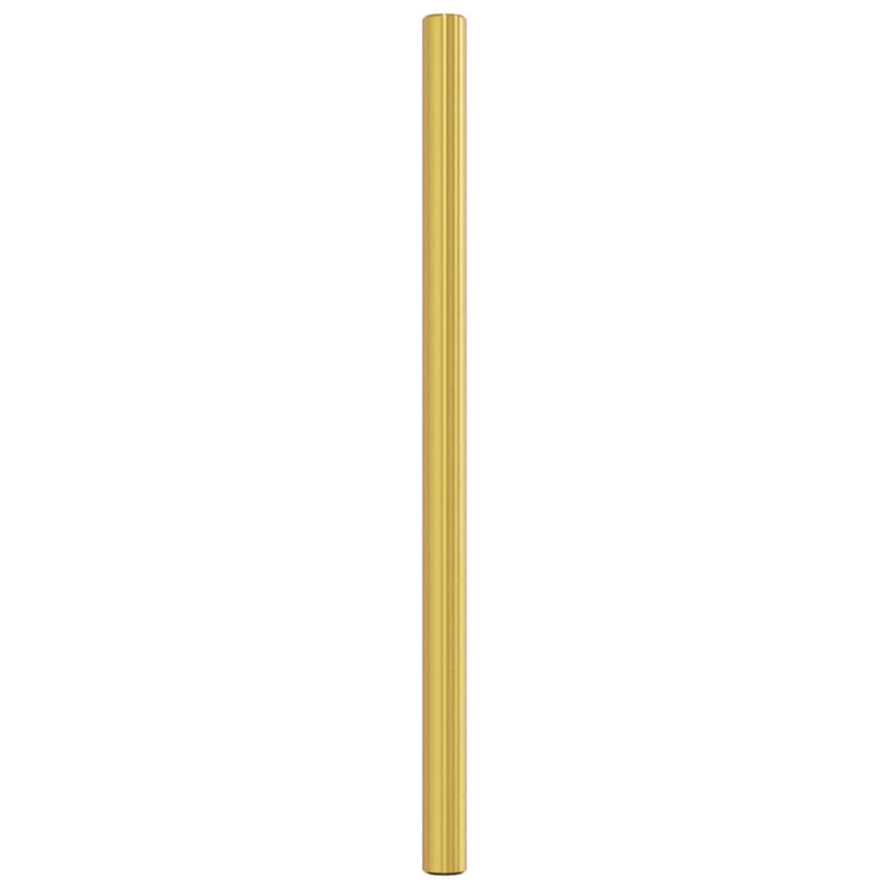 Mânere de dulap, 20 buc., auriu, 160 mm, oțel inoxidabil