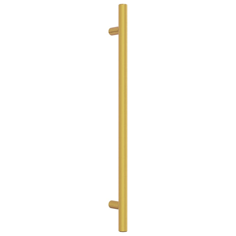 Mânere de dulap, 20 buc., auriu, 224 mm, oțel inoxidabil