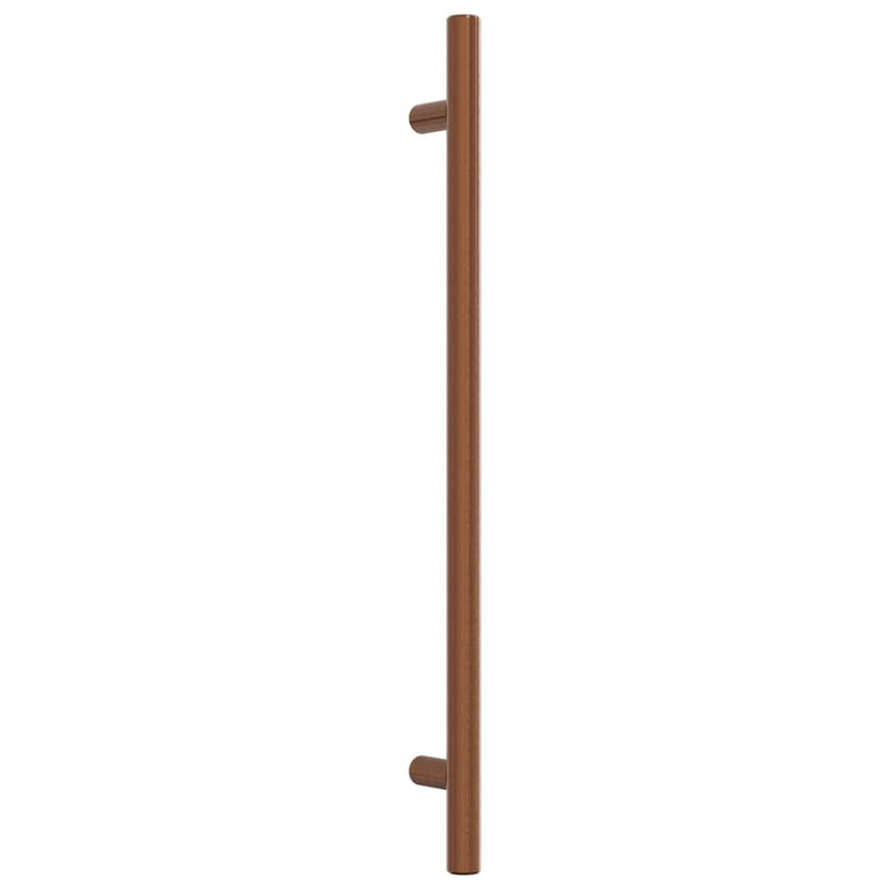 Mânere de dulap, 20 buc., bronz, 224 mm, oțel inoxidabil